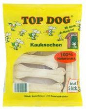TOP DOG Kauknochen für Hunde aus Rind 25 Stück 12 cm getreidefrei und glutenfrei – Bild 1 von 8