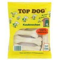 Produktbild von TOP DOG Kauknochen für Hunde aus Rind 25 Stück 12 cm getreidefrei und glutenfrei