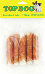 TOP DOG Kaurolle für Hunde Rind und Huhn getreidefrei monoprotein 5 Stück – Bild 1 von 1