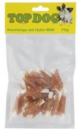 Produktbild von Top Dog Kaustange Mini Filetmantel Kausnack für Hunde 70g