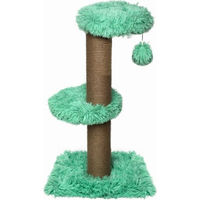 Produktbild von Topmast Kratzbaum Merida Fluffy Longhair in Grün mit Sisal