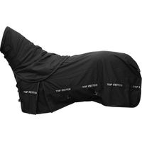Produktbild von Topreiter Fleece-Outdoordecke für Pferde Schwarz 125 cm aus Polyester
