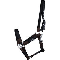 Produktbild von Topreiter Halftererset TR III mit Strick aus Nylon in Grau oder Schwarz