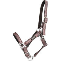Produktbild von Topreiter Halfterset Glitrandi mit Strick aus Nylon in Pink