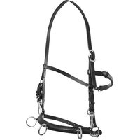 Produktbild von Topreiter Kappzaum aus Leder in Schwarz