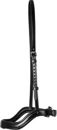 Topreiter Nasenriemen Soft Line Englisch aus Leder in Schwarz – Bild 1 von 3