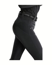 Topreiter Reithose Kalta Vollbesatz Damen Schwarz Größe 44L – Bild 1 von 4