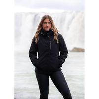 Produktbild von Topreiter Reitjacke Gletta für Damen Schwarz XXL wasserdicht aus Polyester