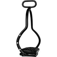 Produktbild von Topreiter Sicherheitssteigbügel Nero aus Edelstahl in Schwarz 11 cm