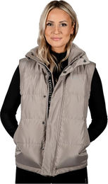 Topreiter Unisex Winterweste Kaldi aus Polyester in Braun oder Grau – Bild 1 von 4