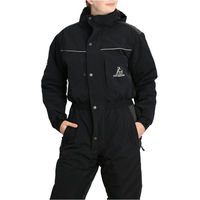 Produktbild von Topreiter Winter-Overall Reykjavik Unisex Schwarz wasserabweisend Polyester Größe L
