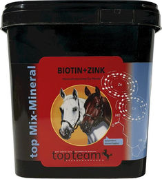 Produktbild von topteam Biotin + Zink Nahrungsergänzung für Haut und Fell 3 kg