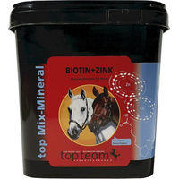 Produktbild von topteam Biotin + Zink Nahrungsergänzung für Haut und Fell 3 kg