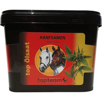 Produktbild von topteam Hanfsamen Einzelfuttermittel zur Verdauung und Vitaminversorgung 5 kg