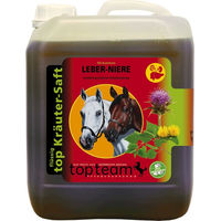 Produktbild von topteam Leber-Niere Kräutersaft Ergänzungsfutter 2,50 l