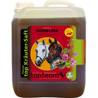 Produktbild von topteam top Darmflora Kräutersaft Ergänzungsfutter zur Unterstützung der Verdauung 2,50 l