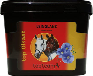 Produktbild von topteam top Leinglanz Ergänzungsfutter für Magen und Darm 5 kg