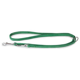 Produktbild von Toronto Leder-Hundeführleine in Leaf Green 200 cm x 14 mm