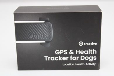 Tractive GPS-Tracker Mini für Hunde Schwarz wasserdicht mit Gesundheitsmonitoring - 1 Stk. – Bild 1 von 12