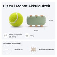 Produktbild von Tractive XL GPS Tracker für große Hunde in Grün mit wasserdichtem Gehäuse und wiederaufladbarem Akku - 1 Stk.