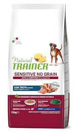 Trainer Natural Adult Hundefutter Sensitive Forelle Getreidefrei 12 kg - 12 kg – Bild 1 von 1