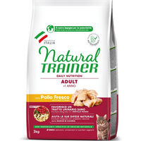 Produktbild von Trainer Natural Cat Adult Sterilisiert Huhn 3 kg - 3 kg