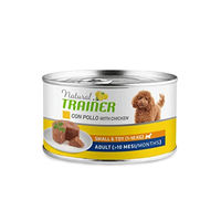 Produktbild von Trainer Natural Pate Small & Toy Adult Hundefutter Huhn 12 x 150 g - 12 x 150 g