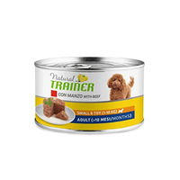 Produktbild von Trainer Natural Pate Small & Toy Adult Hundefutter Rind 6 x 150 g - 6 x 150 g