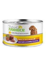 Trainer Natural Pate Small & Toy Mature Hundefutter Huhn und Schwein für Senioren 6 x 150 g - 6 x 150 g – Bild 1 von 2