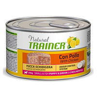 Produktbild von Trainer Natural Paté Small & Toy Puppy & Junior Hundefutter Huhn 12 x 150 g - 12 x 150 g