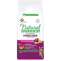 Produktbild von Trainer Natural Sterilised Hundefutter Adult mit Rohschinken 10 kg - 10 kg