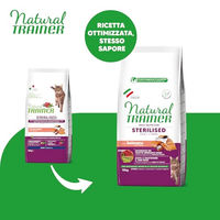 Produktbild von Trainer Natural Sterilised Katzenfutter Adult mit Lachs 10 kg - 10 kg