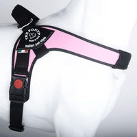 Produktbild von Tre Ponti Brio Hundegeschirr Rosa Schwarz Größe XL