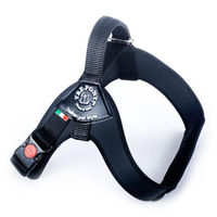 Produktbild von Tre Ponti Brio Hundegeschirr Schwarz XXL Stoff waterproof