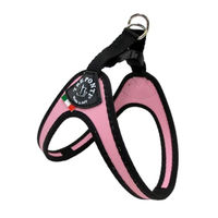 Produktbild von Tre Ponti Easy Fit Classic Hundegeschirr mit Click-Verschluss Rosa Schwarz Mini
