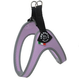 Produktbild von Tre Ponti Easy Fit Click Halsband Silber Lila Größe L Waterproof