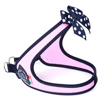Produktbild von Tre Ponti Easy Fit Fashion Polka Dot Bow Hundegeschirr Rosa 37-42 cm