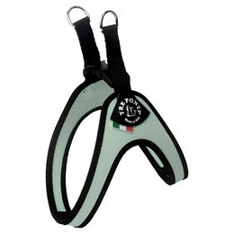 Tre Ponti Easy Fit Geschirr Classic für Hunde Mint/Schwarz Größe 4/52-55 cm bis 14 kg – Bild 1 von 2