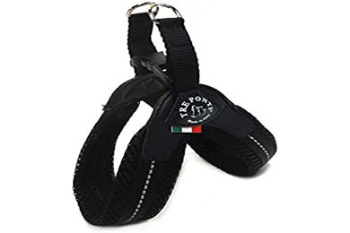 Tre Ponti Easy Fit Mesh Fix Sportgeschirr für kleine Hunde Schwarz Größe 2.5 – Bild 1 von 2