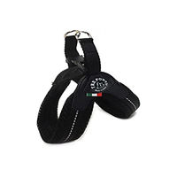 Produktbild von Tre Ponti Easy Fit Mesh Fix Sportgeschirr für kleine Hunde Schwarz Größe 2.5