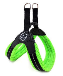 Tre Ponti Easy Fit Mesh Hundegeschirr für Welpen Grün Größe 2 – Bild 1 von 2