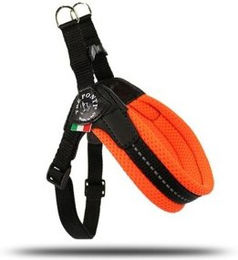 Tre Ponti Easy Fit Mesh Hundegeschirr Neon Orange Größe M - 1 Stk. – Bild 1 von 3