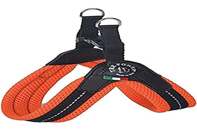 Tre Ponti Easy Fit Mesh Hundegeschirr Orange Größe 2 für Welpen und Mini Hunde – Bild 1 von 2