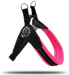 Tre Ponti Easy Fit Mesh Hundegeschirr Rosa Größe S für Welpen und kleine Rassen - 1 Stk. – Bild 1 von 3