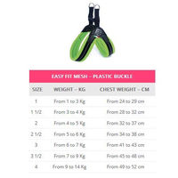 Produktbild von Tre Ponti Easy Fit Mesh Penny Hundegeschirr America-Camouflage Größe 1,5 mit Click-Verschluss