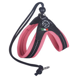 Tre Ponti Easy Fit Soft Mesh Hundegeschirr Mini für Welpen in Rosa – Bild 1 von 2