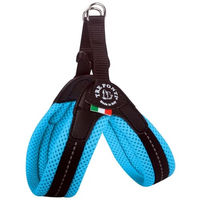 Produktbild von Tre Ponti Easy Fit Soft Mesh Hundegeschirr mit Click Verschluss Blau Grösse 3.5