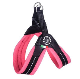 Tre Ponti Easy Fit Soft Mesh Sorbetto Hundegeschirr Mini Rosa wasserabweisend mit Click-Verschluss – Bild 1 von 2