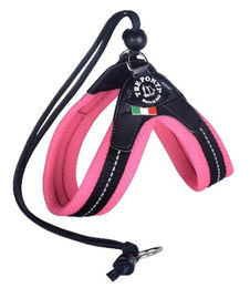 Tre Ponti Easy Fit Soft Mesh Sorbetto Pesca Hundehalsband mit Kordelzug Größe 2 für Welpen – Bild 1 von 2
