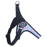Produktbild von Tre Ponti Easy Fit Vibes Hundegeschirr Flamingo mit verstellbarem Bauchgurt und Click-Verschluss Größe 4-56-70 cm bis 14 kg